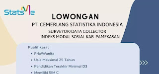 Loker Pamekasan Dari PT CEMERLANG STATISTIKA INDONESIA