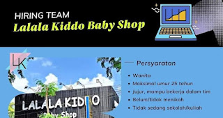 Loker Pamekasan Dari Lalala Kiddo Baby Shop
